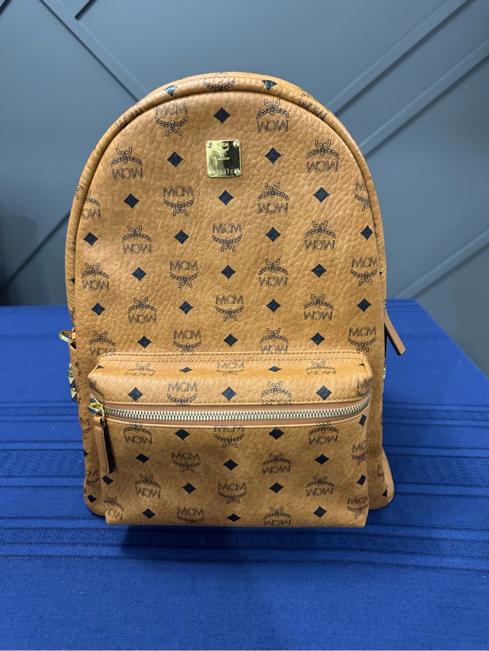 MCM Monogram Backpack - Picture 2 of 8